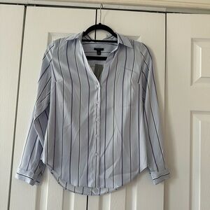 Ann Taylor Button Up Blouse